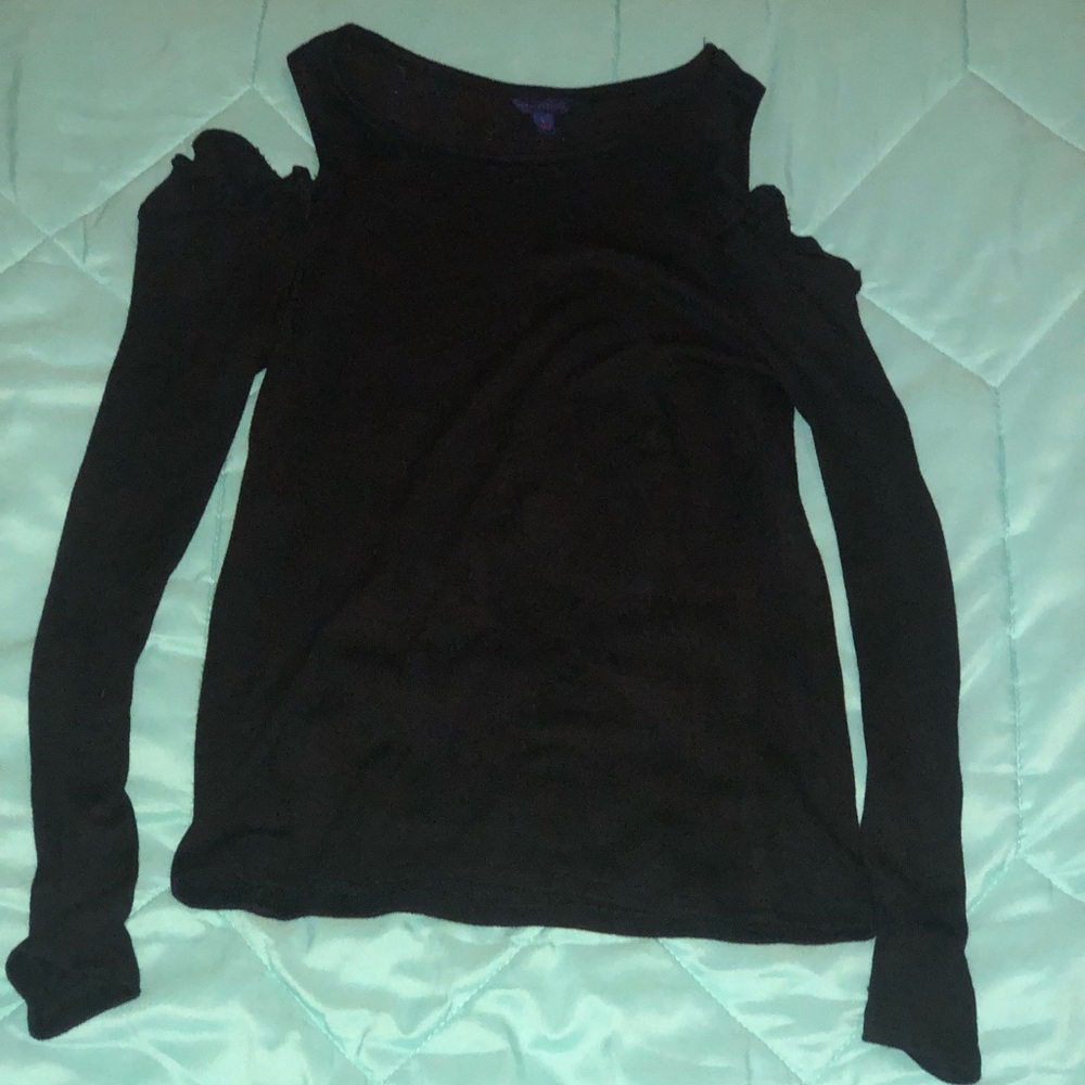 Aeropostal black off the shoulder top